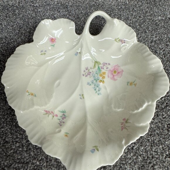 Mikasa Gentle Breeze Ivory Bone China Platter B2007 Japan  Larry Laslo 8" - 1294 - Picture 2 of 14